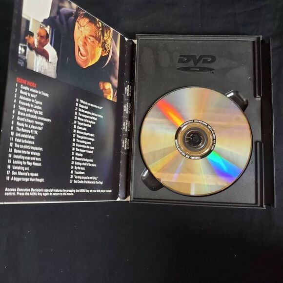 Executive Decision DVD Kurt Russell Halle Berry Action Thriller - Picture 2 of 3